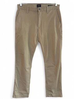 RVCA The Weekend Stretch Pant Khaki Size 32
